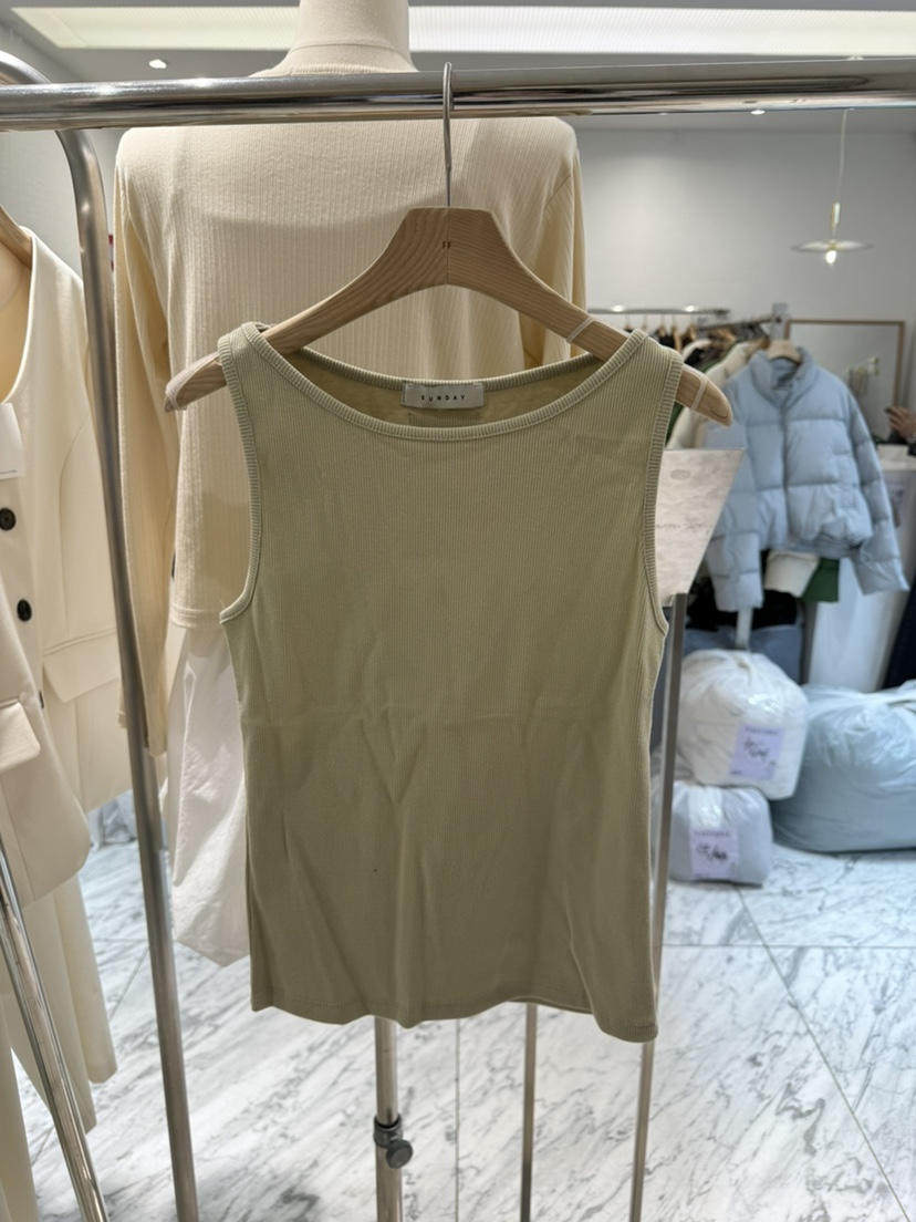 FF/SUNDAY韓國代購女裝新款26春夏推薦人氣職業吊帶背心FF/SUNDAY吊帶/背心圖色2