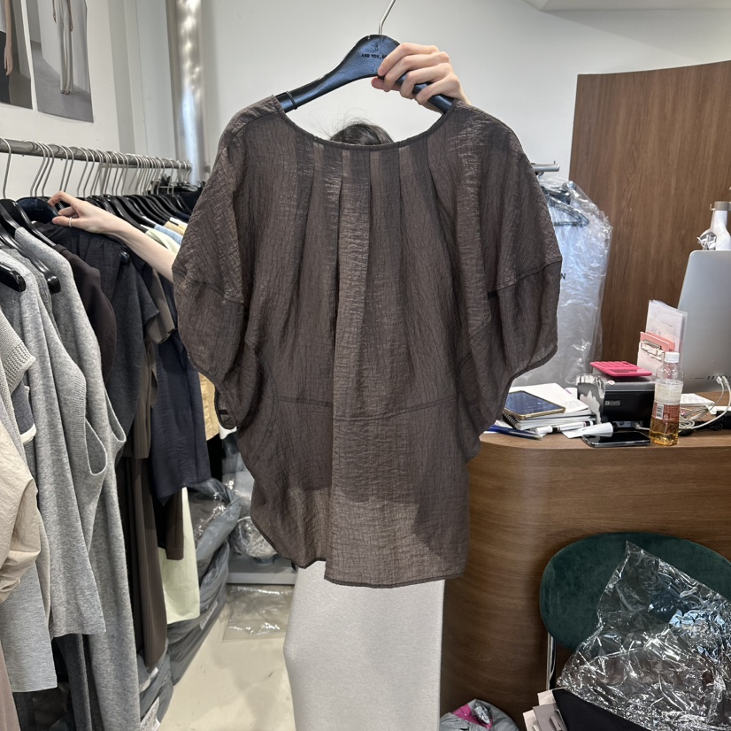 LE EDITION/LEBOENE韓國東大門代購女士新品休閑襯衫蕾絲衫LE EDITION/LEBOENE襯衫/蕾絲衫圖色3