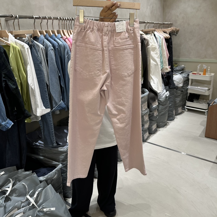 DELI JENNY韓國直郵女士新款熱賣人氣26春夏職業休閑休閑褲DELI JENNY休閑褲