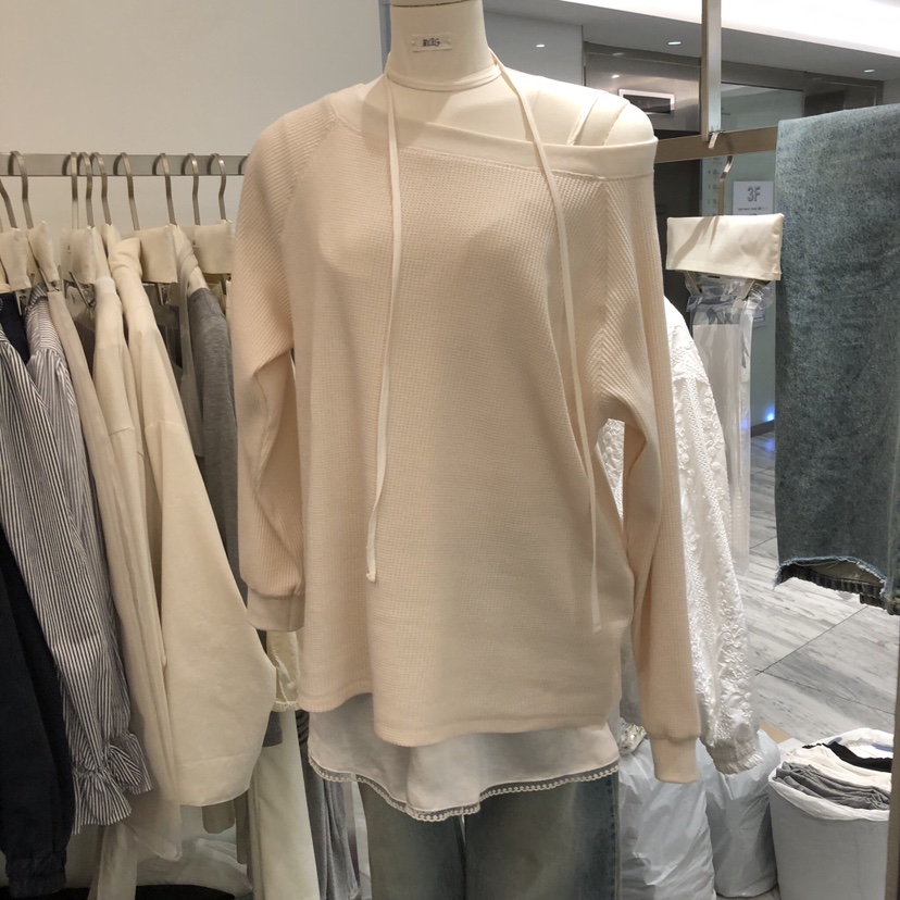 SALONDEMAG韓國代購女裝新款時尚26春夏推薦熱賣人氣長袖T恤SALONDEMAG長袖T恤圖色1