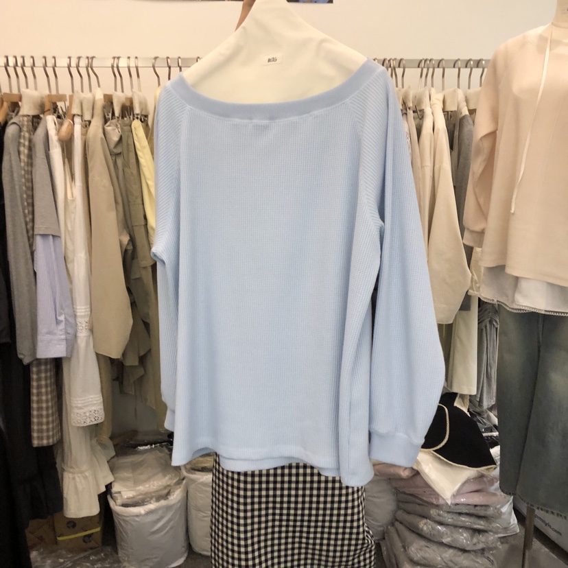 SALONDEMAG韓國代購女裝新款時尚26春夏推薦熱賣人氣長袖T恤SALONDEMAG長袖T恤圖色2