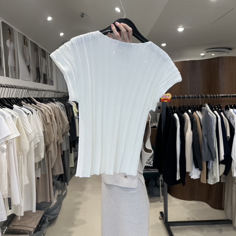 LE EDITION/LEBOENE韓國直郵實拍女士新品職業人氣T恤褶裥LE EDITION/LEBOENET恤