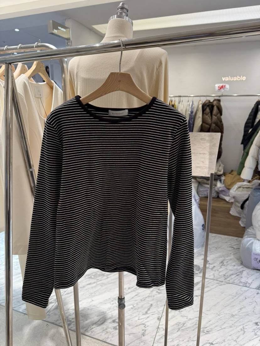 FF/SUNDAY韓國代購女士新品推薦職業26春夏人氣時尚長袖T恤FF/SUNDAY長袖T恤圖色4