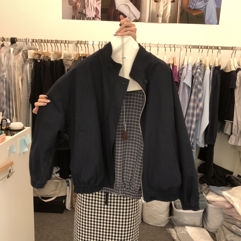 SALONDEMAG韓國直郵實拍女士新款休閑26春夏職業夾克兩面穿SALONDEMAG夾克