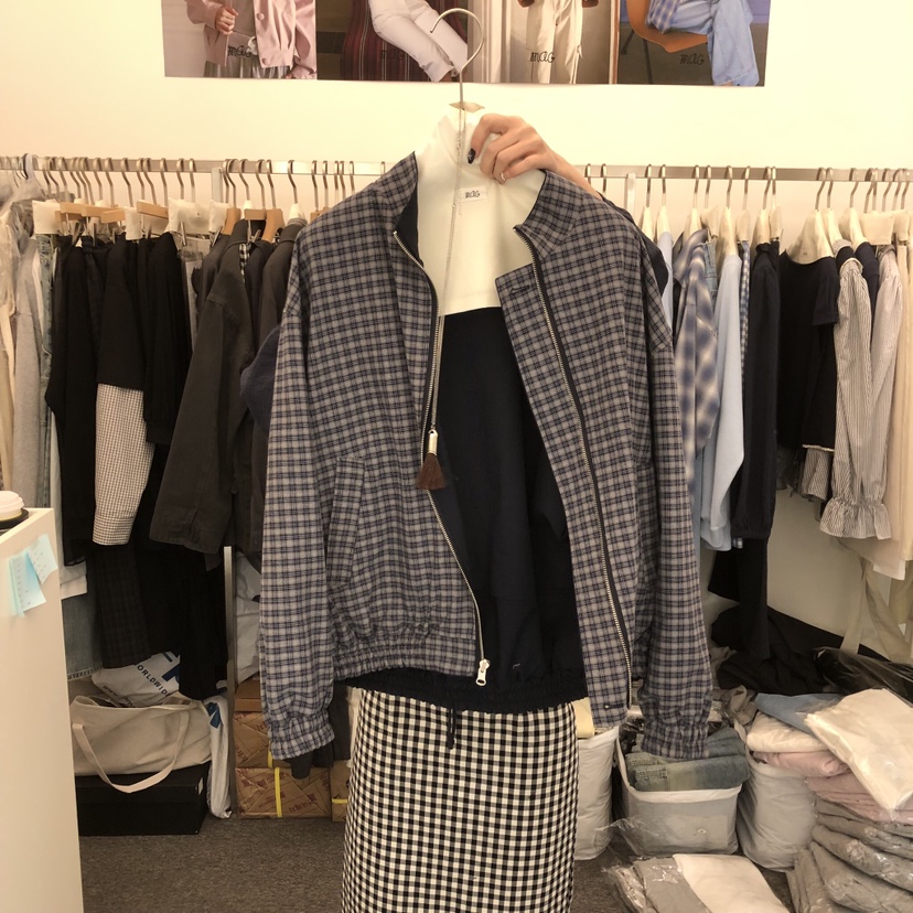 SALONDEMAG韓國直郵實拍女士新款休閑26春夏職業夾克兩面穿SALONDEMAG夾克圖色1