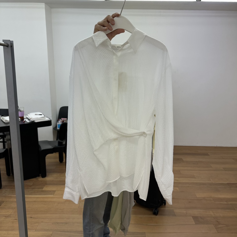 MYNAMEIS/AIME HOPE MAKE韓國直郵女裝新款職業襯衫蕾絲衫MYNAMEIS/AIME HOPE MAKE襯衫/蕾絲衫圖色1