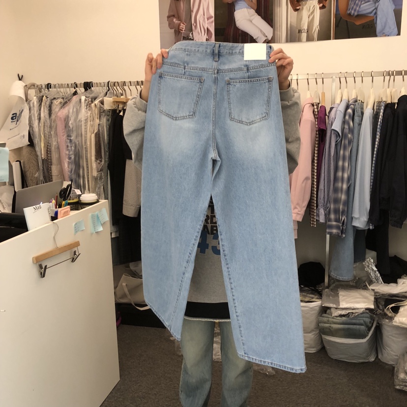 SALONDEMAG韓國東大門代購女士新品職業人氣推薦休閑牛仔褲SALONDEMAG牛仔褲