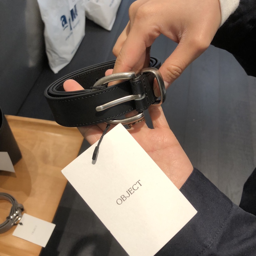 OBJECT韓國東大門直郵女士新款時尚人氣推薦休閑腰帶腰帶OBJECT腰帶圖色1
