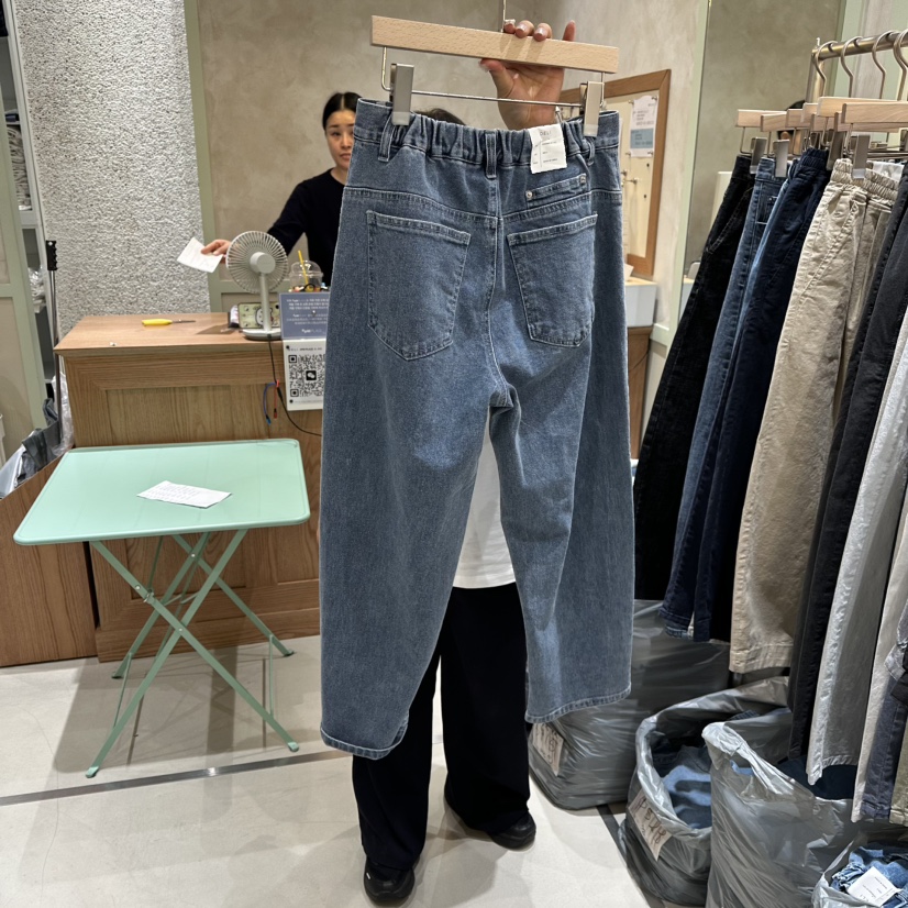 DELI JENNY韓國東大門代購女裝新款人氣職業26春夏牛仔褲DELI JENNY牛仔褲