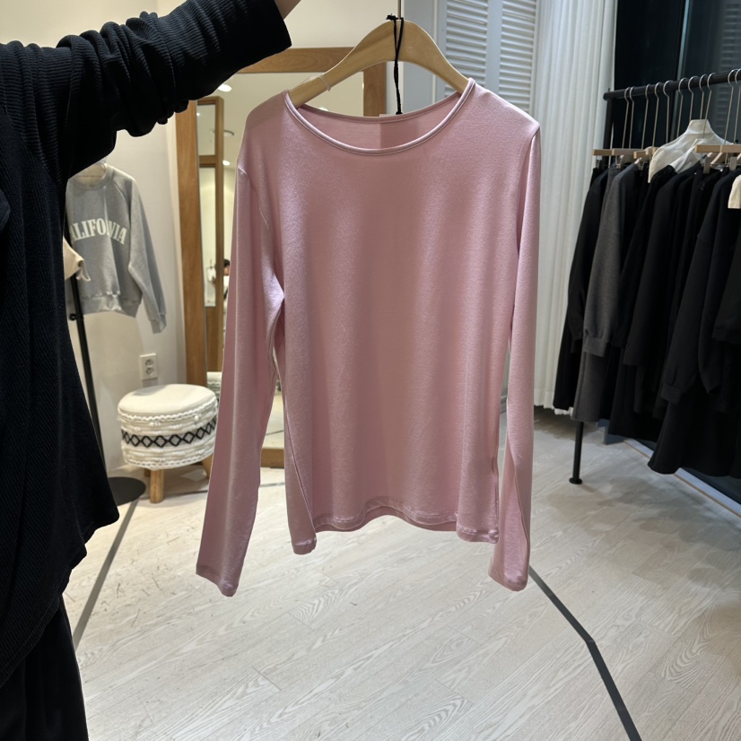 COPINER韓國直郵女士新款26春夏推薦時尚職業休閑長袖T恤COPINER長袖T恤圖色2