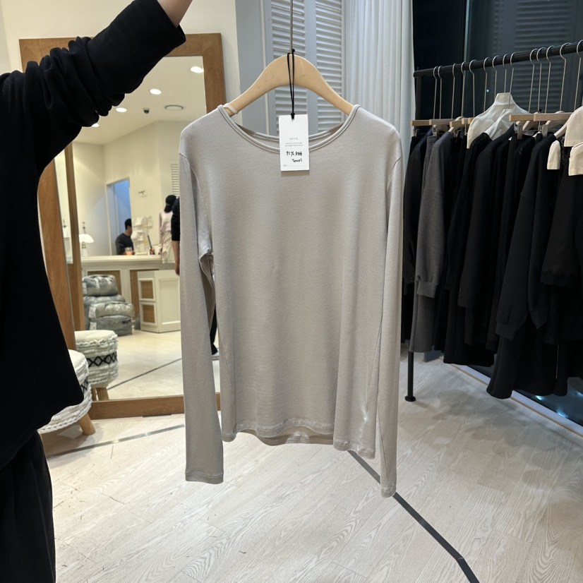 COPINER韓國直郵女士新款26春夏推薦時尚職業休閑長袖T恤COPINER長袖T恤圖色3