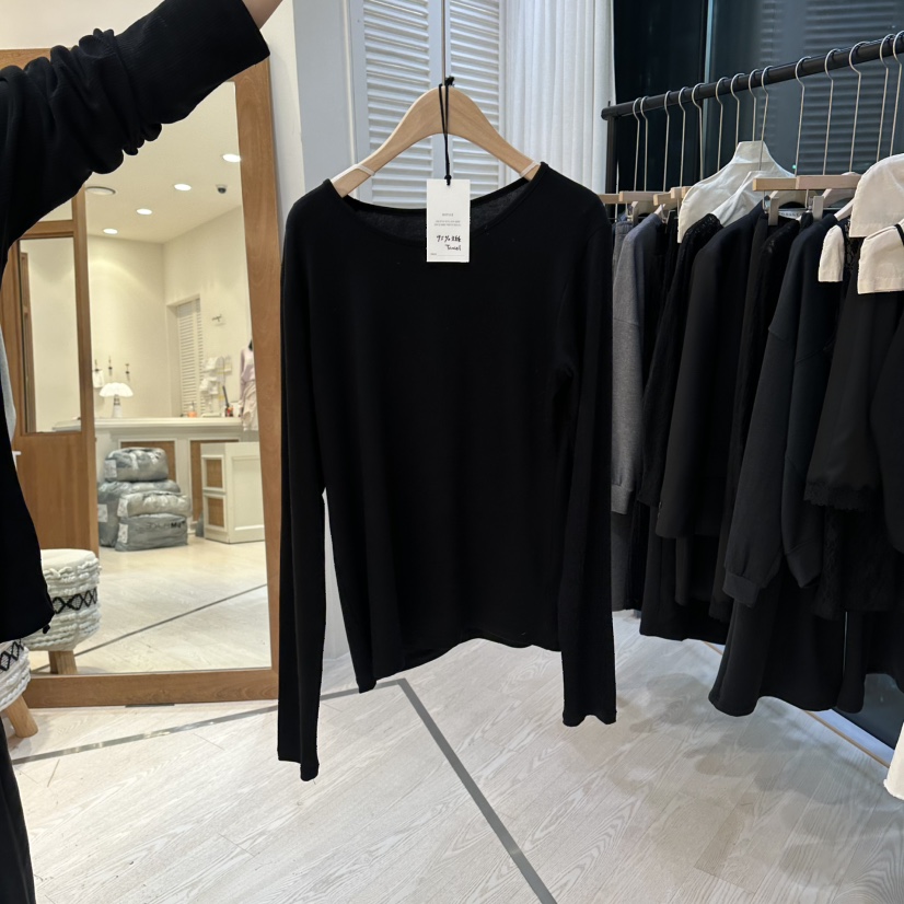 COPINER韓國直郵女士新款26春夏推薦時尚職業休閑長袖T恤COPINER長袖T恤圖色4