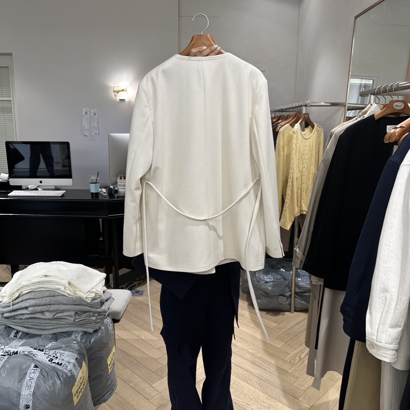 BRUSH-P/MULETTE韓國直郵實拍女士新品職業26春夏推薦夾克BRUSH-P/MULETTE夾克