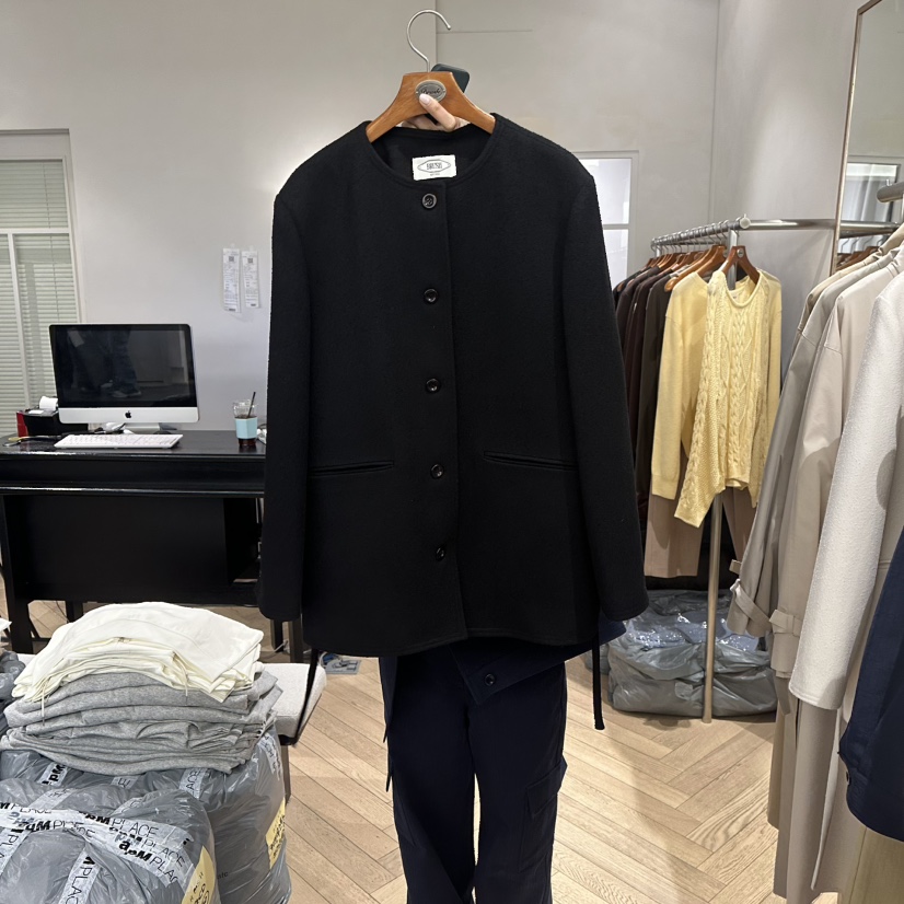 BRUSH-P/MULETTE韓國直郵實拍女士新品職業26春夏推薦夾克BRUSH-P/MULETTE夾克圖色2