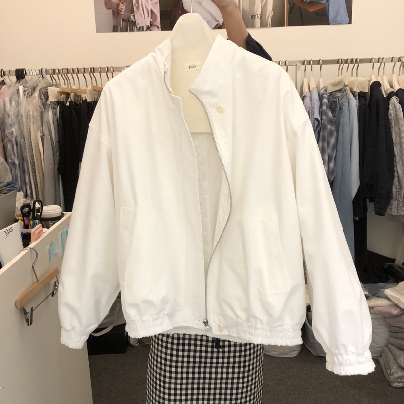 SALONDEMAG韓國東大門代購女士新款熱賣夾克刺繡兩面雙面SALONDEMAG夾克