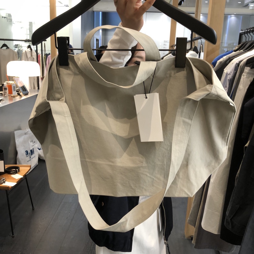 OBJECT韓國東大門代購女裝新品時尚職業單肩斜跨包帆布包OBJECT單肩/斜跨包圖色2