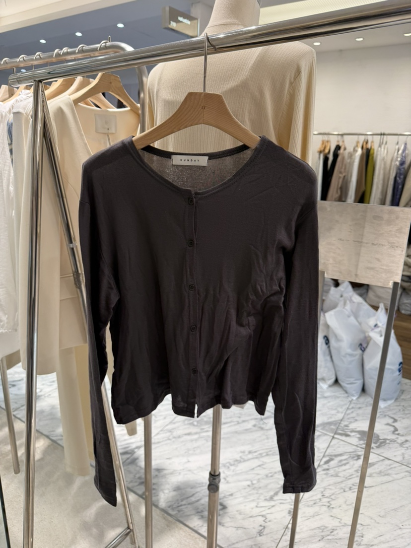 FF/SUNDAY韓國直郵女士新款熱賣人氣時尚26春夏長袖T恤羊毛衫FF/SUNDAY長袖T恤圖色4