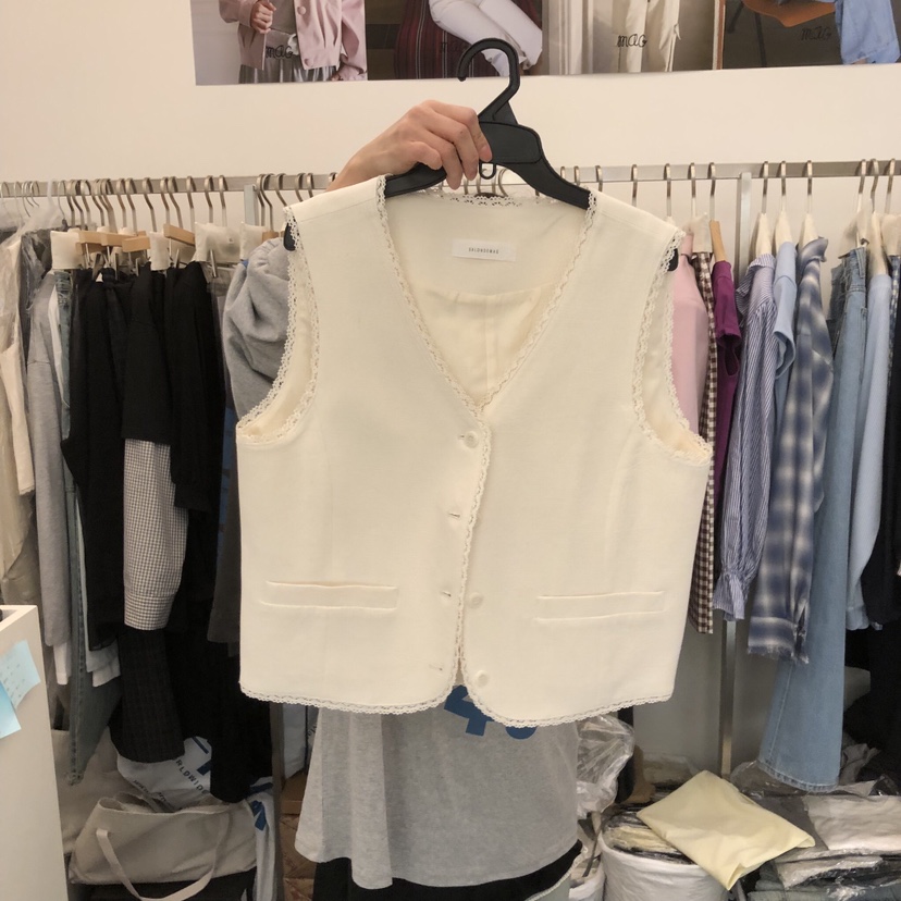 SALONDEMAG韓國直郵女裝新款職業時尚熱賣推薦26春夏馬甲SALONDEMAG馬甲圖色2