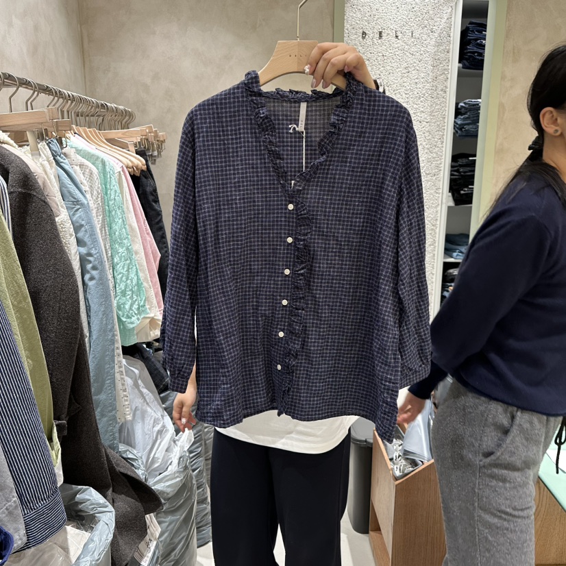 DELI JENNY韓國東大門直郵女士新款26春夏職業襯衫蕾絲衫DELI JENNY襯衫/蕾絲衫圖色3