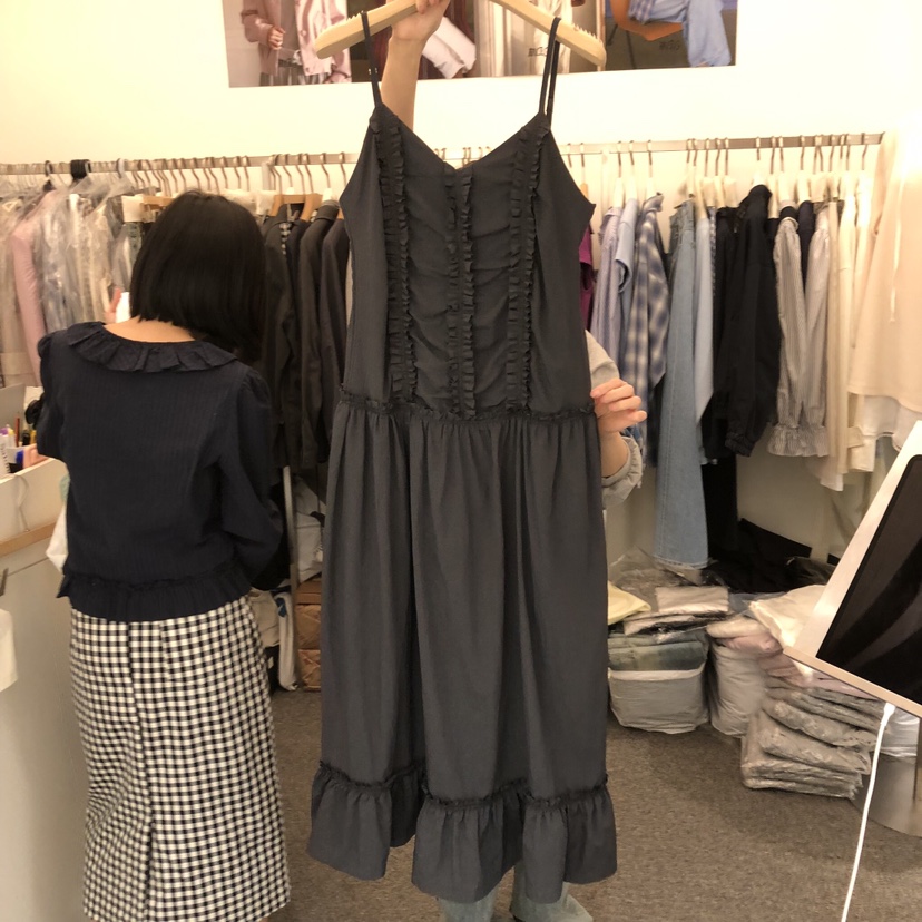 SALONDEMAG韓國代購女裝新款26春夏職業時尚推薦人氣連衣裙SALONDEMAG連衣裙圖色3