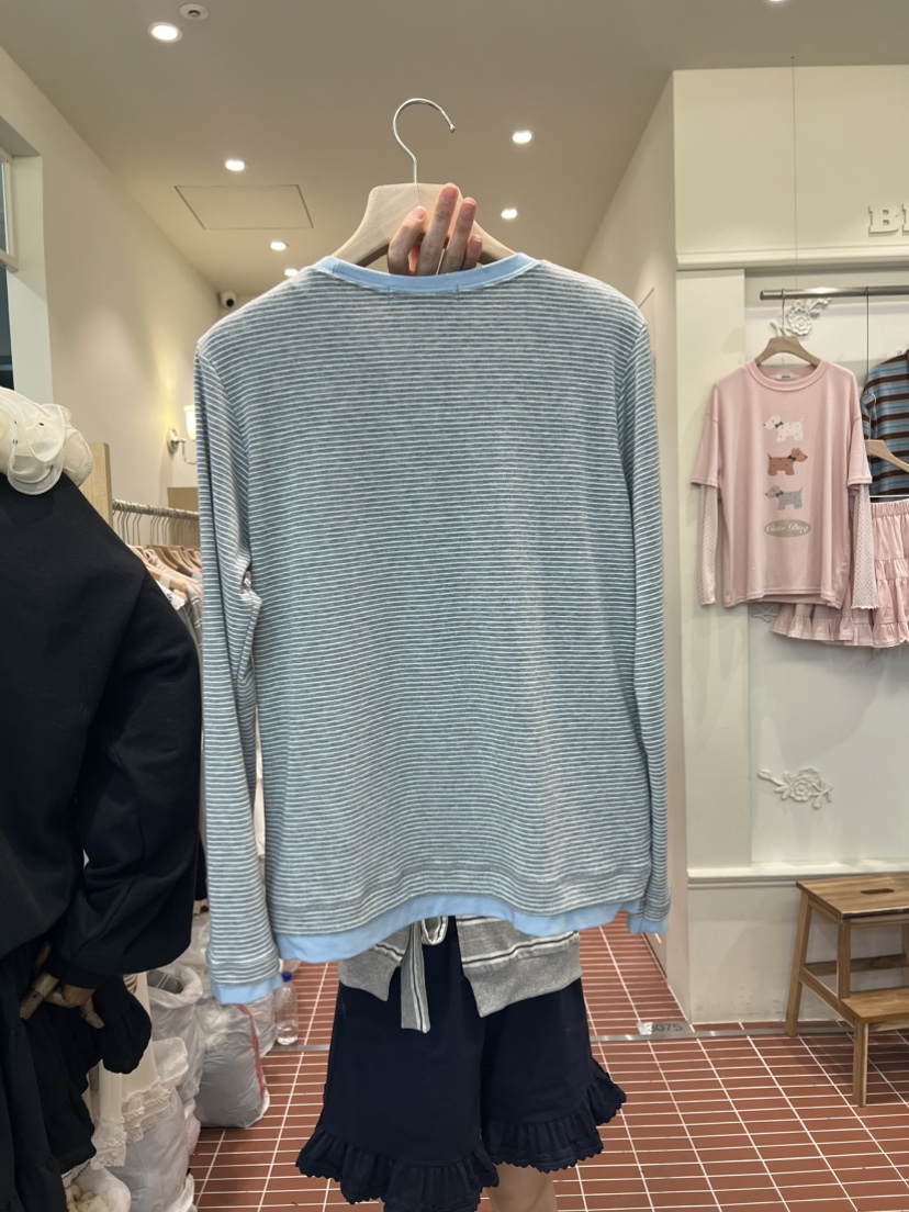 BE&amp;BE韓國代購女士新品職業人氣26春夏熱賣休閑長袖T恤BE&be長袖T恤