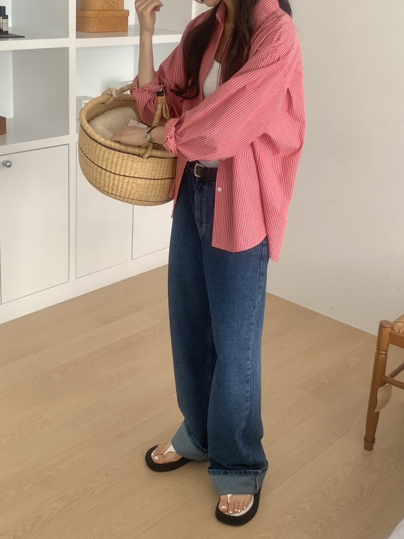 WOOD韓國東大門代購女士新款休閑時尚人氣熱賣襯衫蕾絲衫WOOD襯衫/蕾絲衫