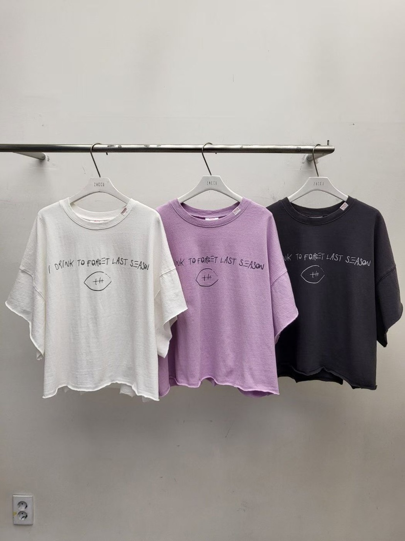 ZACCU韓國代購女裝新款休閑人氣時尚26春夏熱賣職業推薦T恤ZACCUT恤