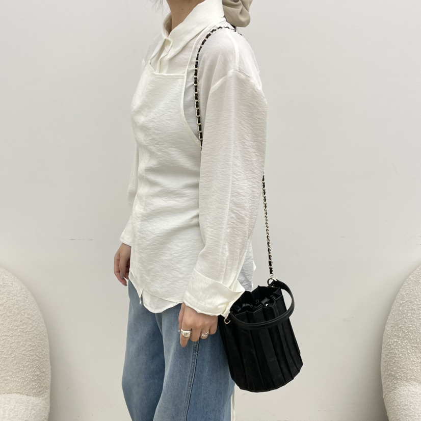 J PLACE韓國東大門代購女士新款26春夏職業休閑單肩斜跨包J PLACE單肩/斜跨包