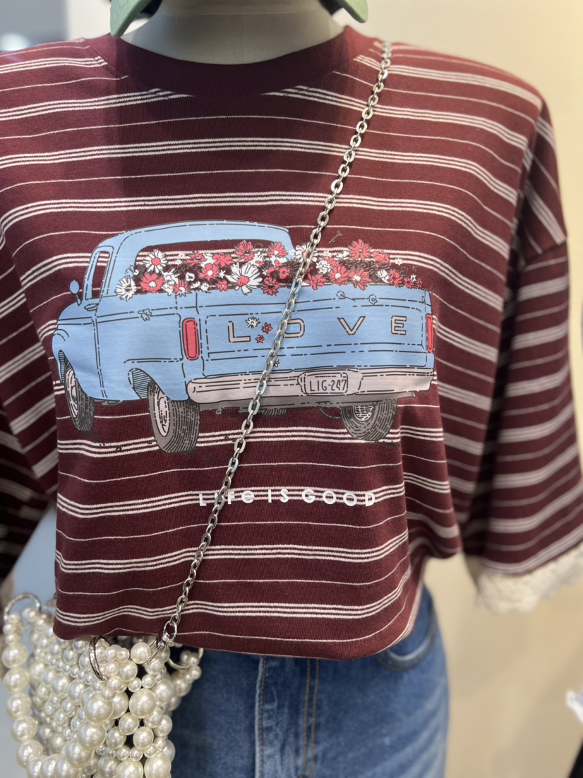 BLUE BANANA韓國代購女士新款休閑推薦人氣熱賣職業26春夏T恤BLUE BANANAT恤