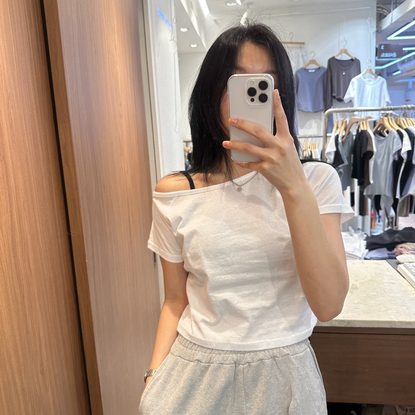 ON THE MODE韓國東大門直郵女裝新款時尚推薦休閑26春夏T恤ON THE MODET恤