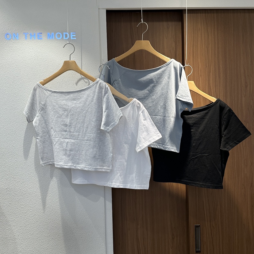 ON THE MODE韓國東大門直郵女裝新款時尚推薦休閑26春夏T恤ON THE MODET恤