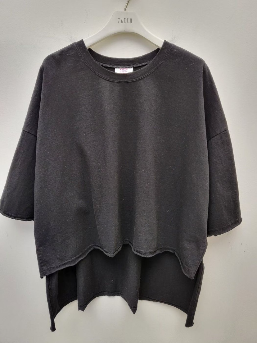 ZACCU韓國代購女裝新款26春夏推薦時尚職業熱賣休閑人氣T恤ZACCUT恤圖色3