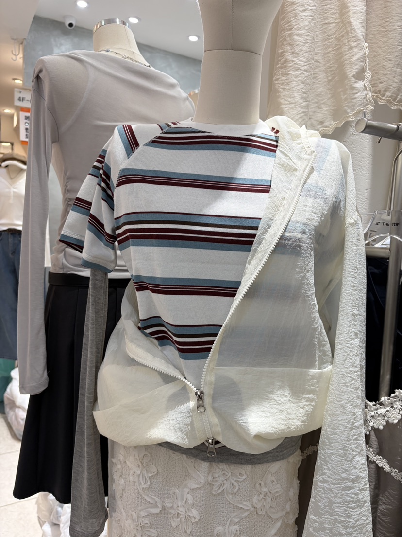 JOA韓國直郵女士新品熱賣時尚職業推薦26春夏人氣休閑T恤JOAT恤圖色3