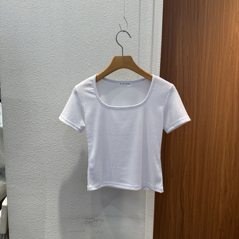 ON THE MODE韓國代購女裝新品26春夏職業時尚推薦休閑T恤ON THE MODET恤圖色1
