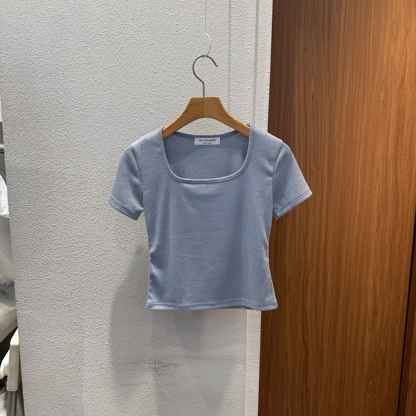 ON THE MODE韓國代購女裝新品26春夏職業時尚推薦休閑T恤ON THE MODET恤圖色3
