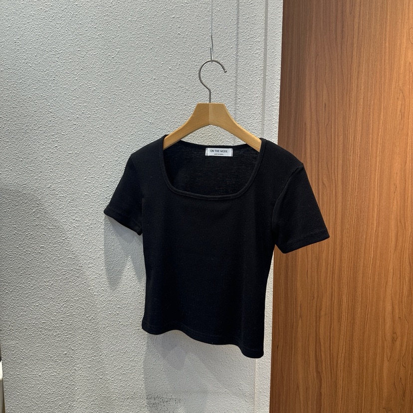 ON THE MODE韓國代購女裝新品26春夏職業時尚推薦休閑T恤ON THE MODET恤圖色4