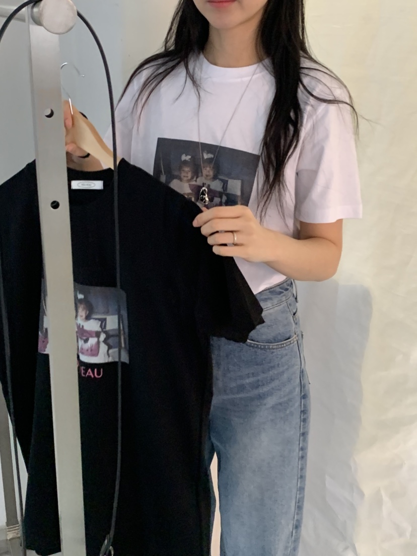 NOUVEAU韓國東大門代購女裝新款熱賣職業休閑人氣26春夏T恤NOUVEAUT恤