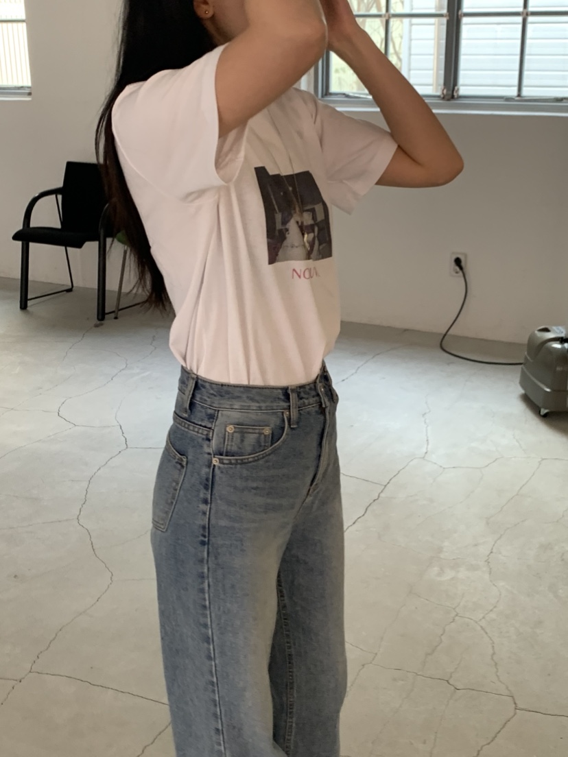 NOUVEAU韓國東大門代購女裝新款熱賣職業休閑人氣26春夏T恤NOUVEAUT恤