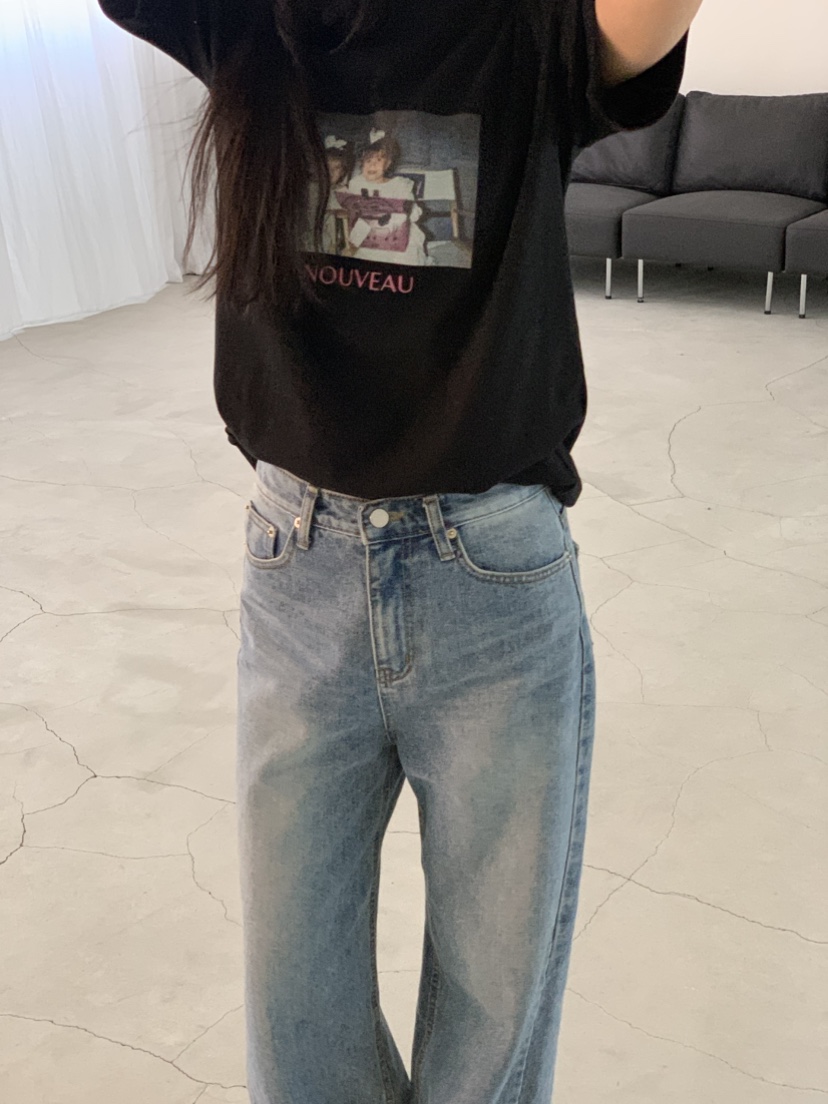 NOUVEAU韓國東大門代購女裝新款熱賣職業休閑人氣26春夏T恤NOUVEAUT恤