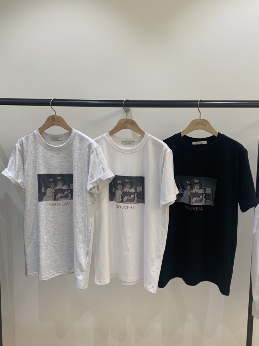 NOUVEAU韓國東大門代購女裝新款熱賣職業休閑人氣26春夏T恤NOUVEAUT恤