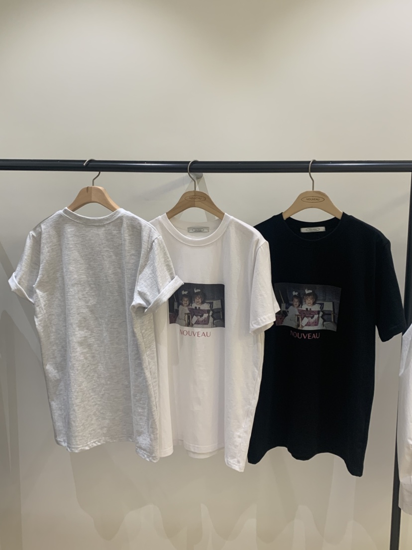 NOUVEAU韓國東大門代購女裝新款熱賣職業休閑人氣26春夏T恤NOUVEAUT恤