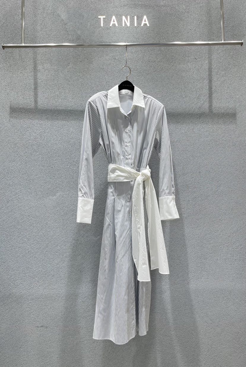 TANIA韓國直郵實拍女士新款人氣推薦職業26春夏連衣裙不含圍巾TANIA連衣裙圖色2