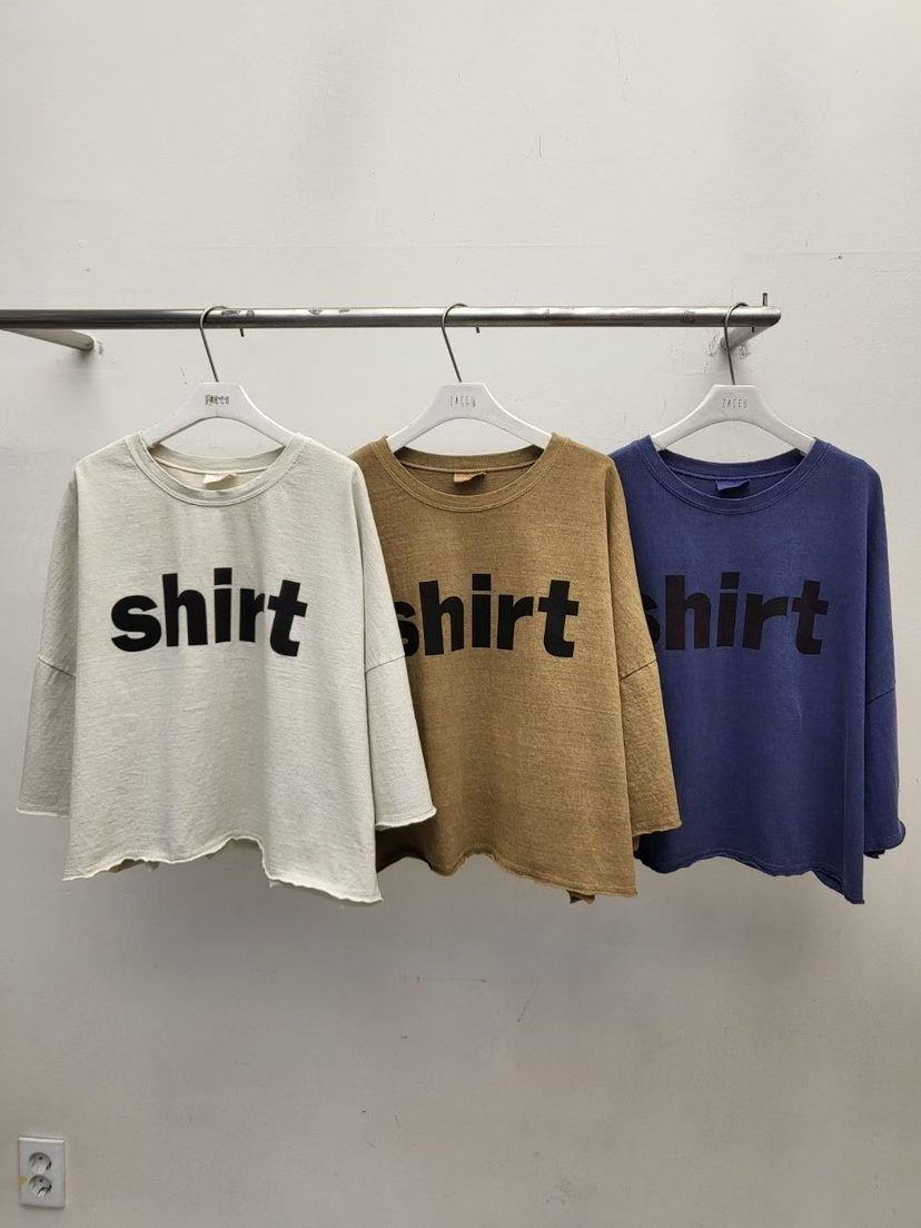 ZACCU韓國直郵實拍女裝新款時尚職業熱賣26春夏推薦休閑T恤ZACCUT恤