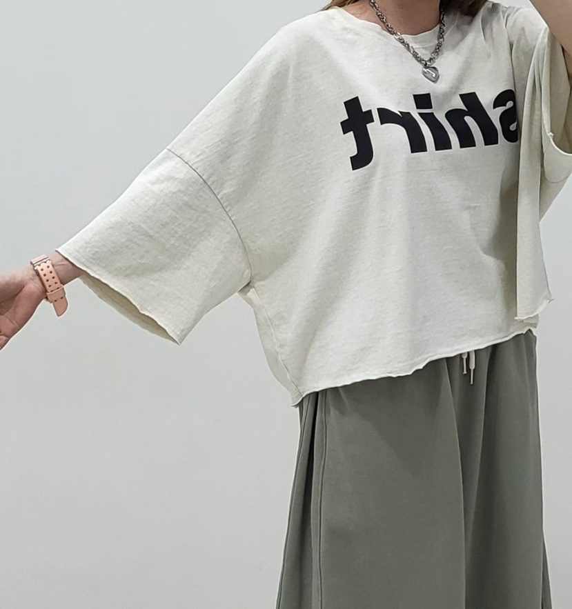 ZACCU韓國直郵實拍女裝新款時尚職業熱賣26春夏推薦休閑T恤ZACCUT恤