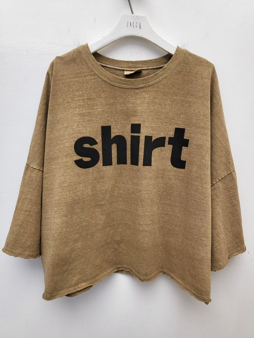 ZACCU韓國直郵實拍女裝新款時尚職業熱賣26春夏推薦休閑T恤ZACCUT恤圖色2