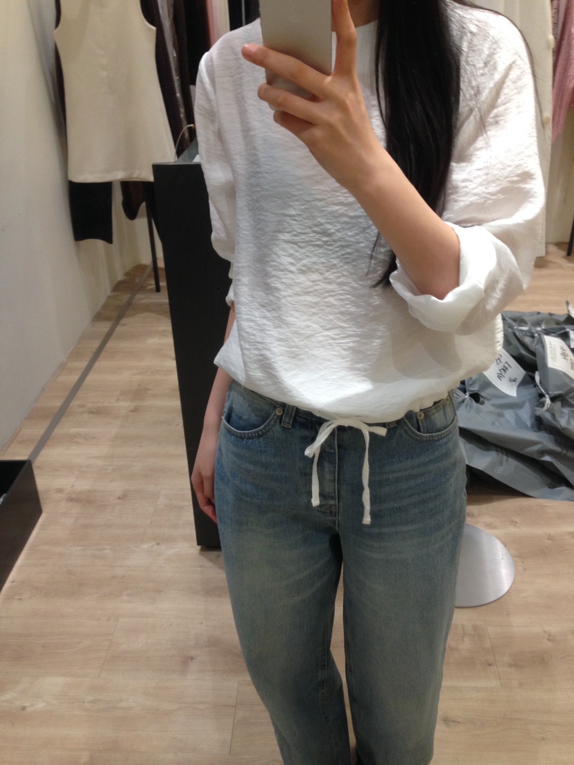 NOUVEAU韓國東大門代購女裝新款推薦休閑熱賣人氣襯衫蕾絲衫NOUVEAU襯衫/蕾絲衫