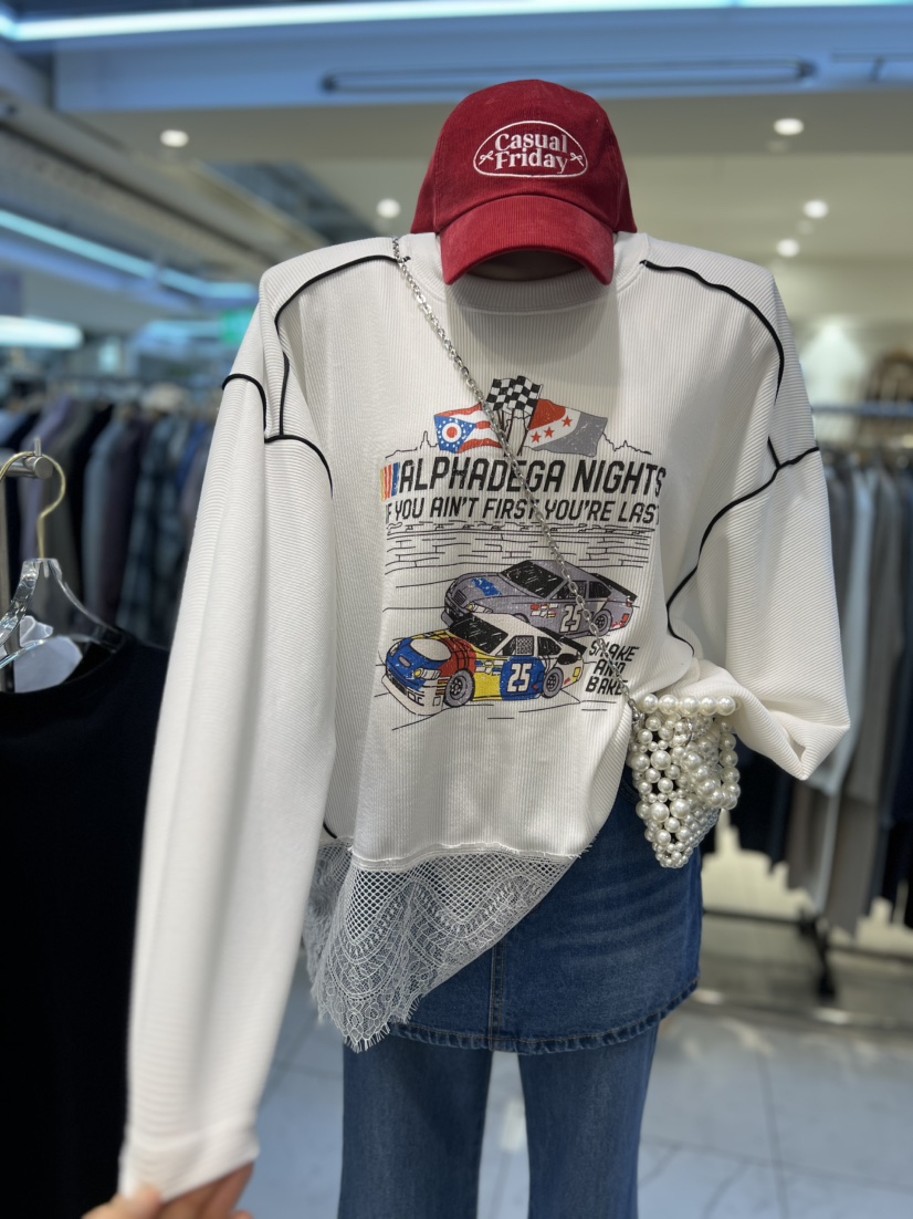 BLUE BANANA韓國東大門代購女士新品推薦熱賣休閑長袖T恤BLUE BANANA長袖T恤