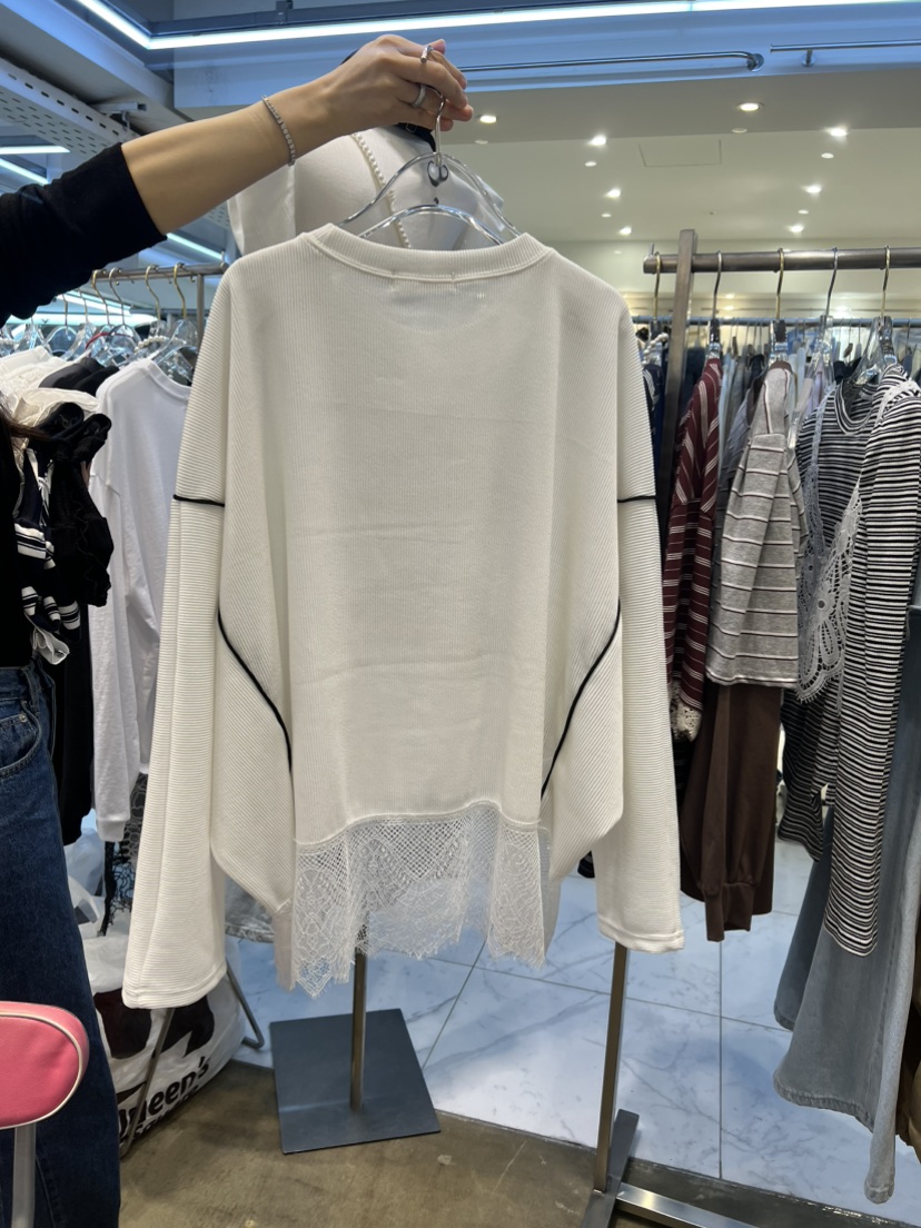 BLUE BANANA韓國東大門代購女士新品推薦熱賣休閑長袖T恤BLUE BANANA長袖T恤