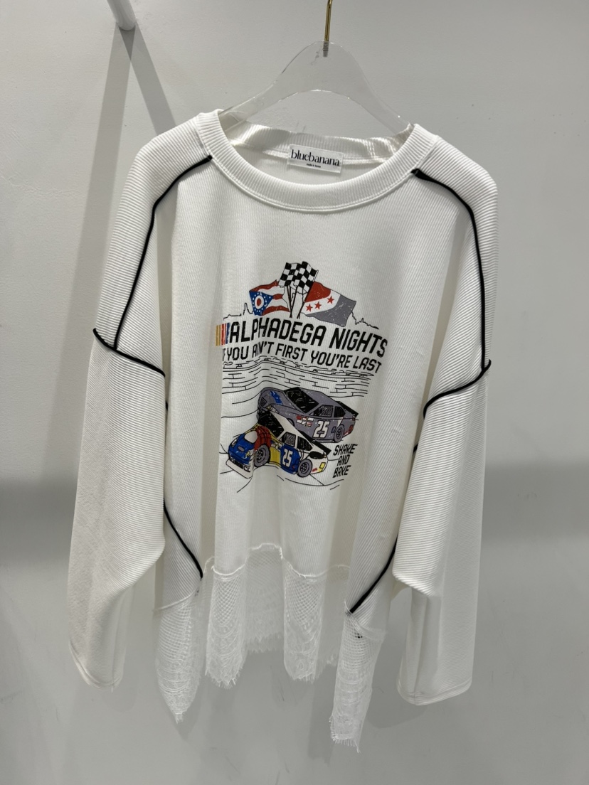 BLUE BANANA韓國東大門代購女士新品推薦熱賣休閑長袖T恤BLUE BANANA長袖T恤圖色1