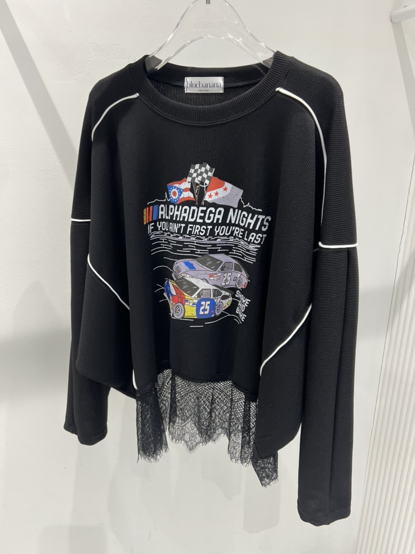 BLUE BANANA韓國東大門代購女士新品推薦熱賣休閑長袖T恤BLUE BANANA長袖T恤圖色2